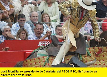 montilla en la plaza de toros